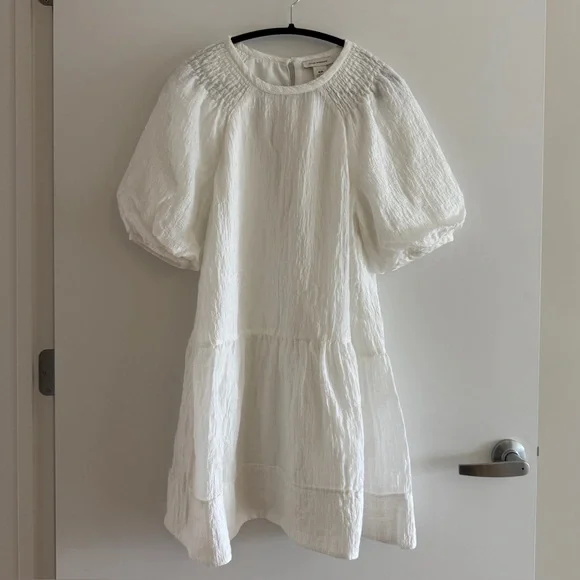 Club Monaco Tiered Cloud Dress / size M - Picture 1 of 11